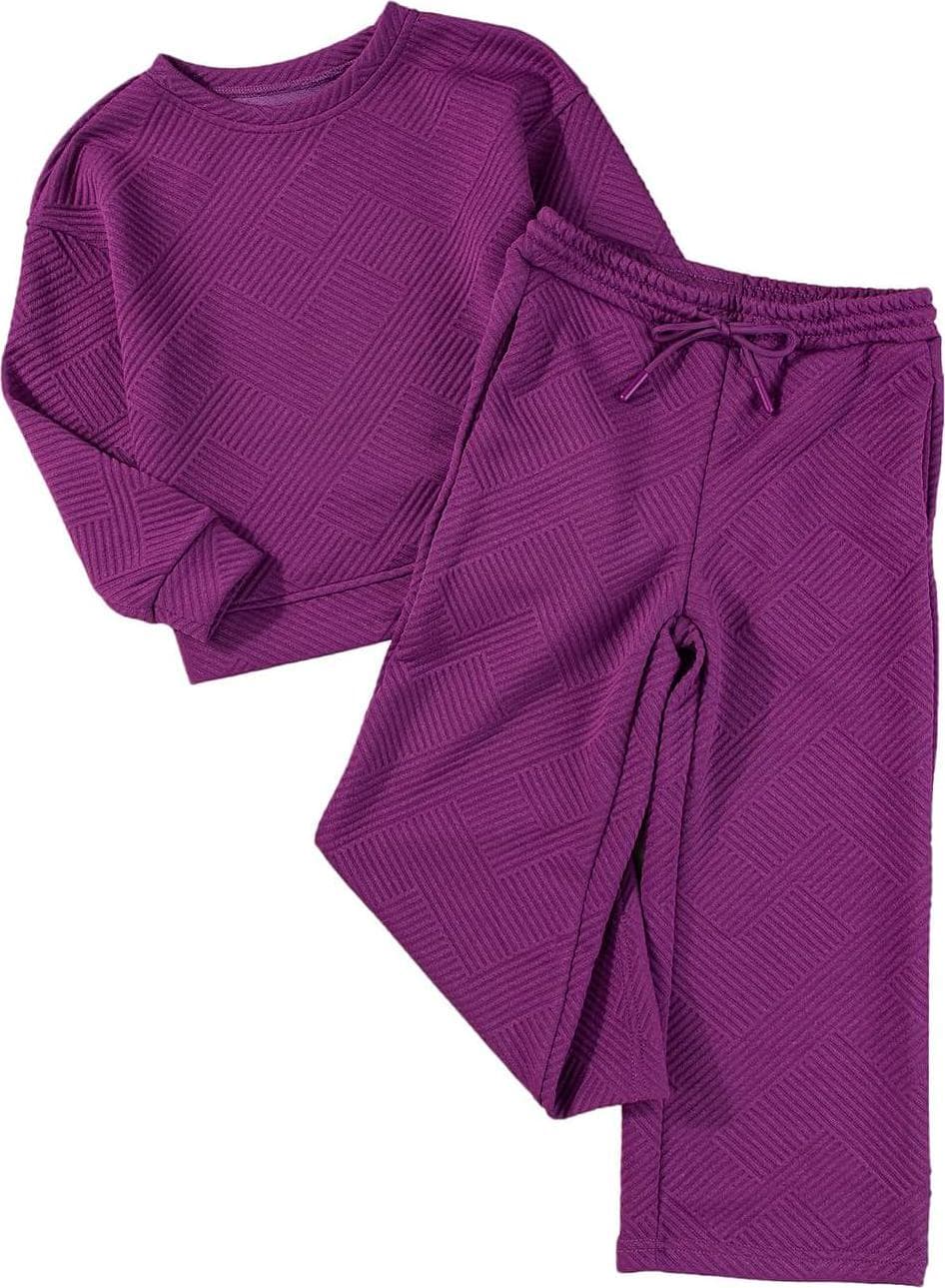blibean Teen Girls Pant Sets Comfy Knit Clothes Outfits Fall Clothing Size 4-13 Years