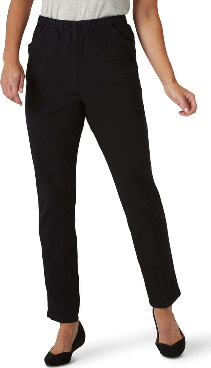 Chic Classic Collection Womens Stretch Elastic Waist Pull-On Legging Pant