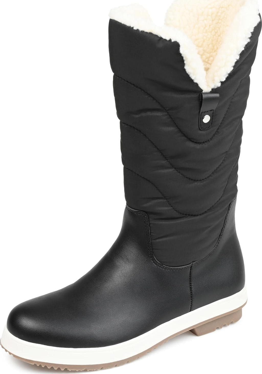 Journee Collection Black 8 Regular Womens US