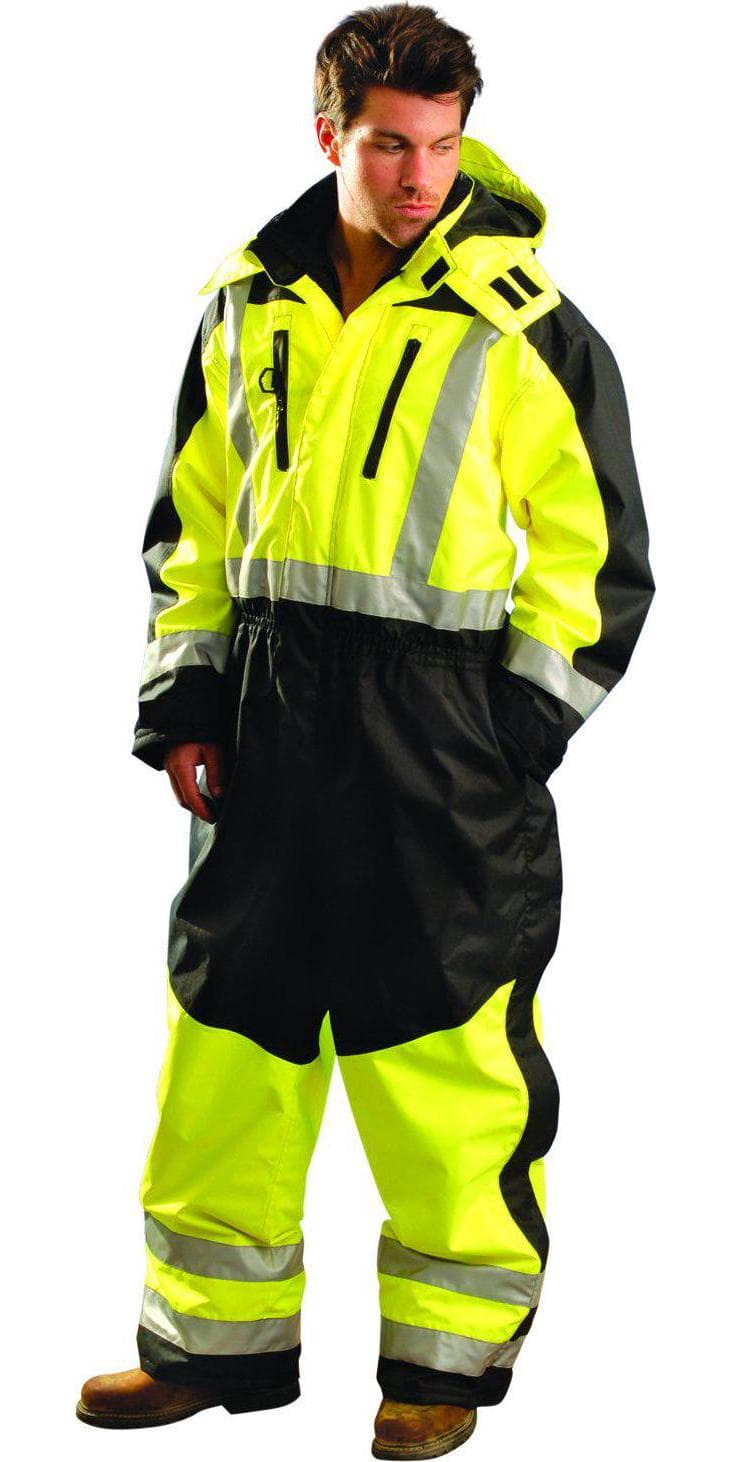 Occunomix SP-CVL-BYXL Speed Collection Premium Cold Weather Coverall, X-Large, Yellow