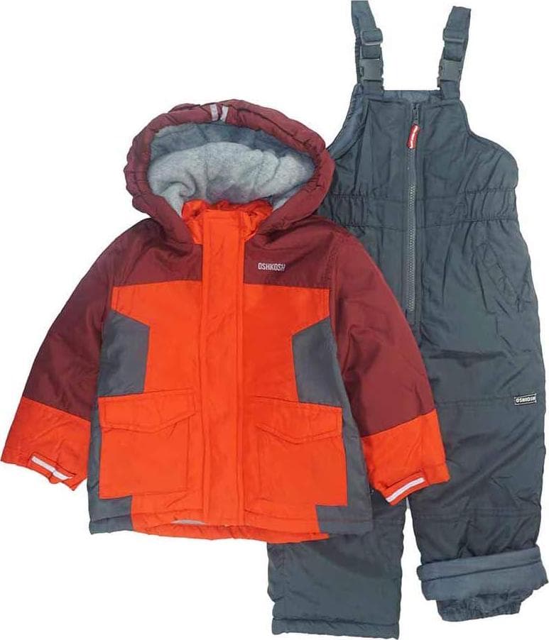 OshKosh B’Gosh Boys’ Ski Jacket and Snowbib Snowsuit Set