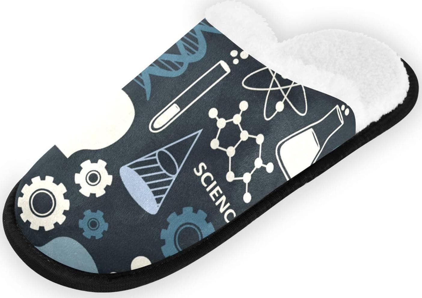 Slippers for Women Men, Memory Foam House Slippers Indoor Home Bedroom Travel Spa Shoes