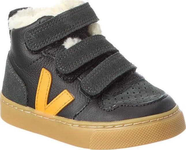 Veja Unisex-Child Small V-10 Mid Winter (Toddler/Little Big Kid) Sneaker