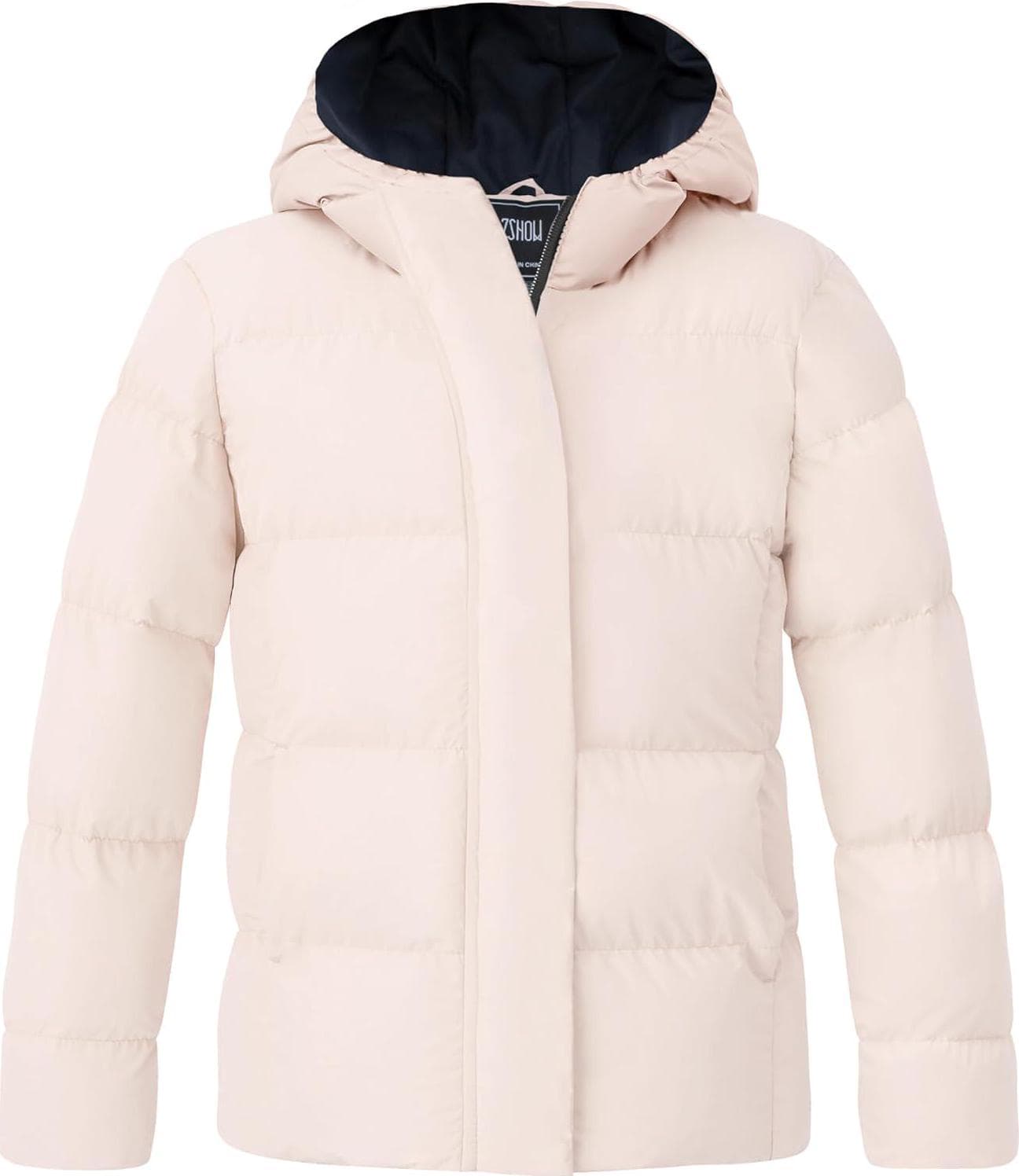 ZSHOW Girls’ Winter Coat Warm Hooded Puffer Jacket Quilted Outerwear Jacket