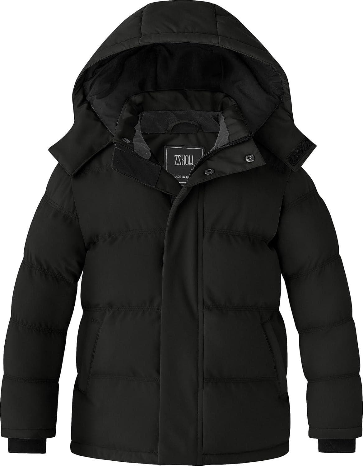 ZSHOW Girl’s Winter Coats Waterproof Hooded Puffer Jacket Outerwear Winter Jacket